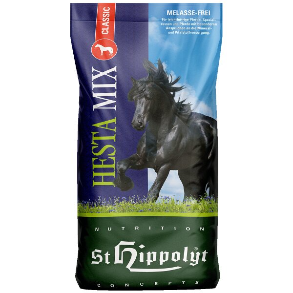 St.Hippolyt Hesta Mix Classic f&uuml;r Pferde 25 kg