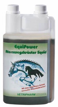 EquiPower Atemwegskr&auml;uter liquid f&uuml;r Pferde1 Liter