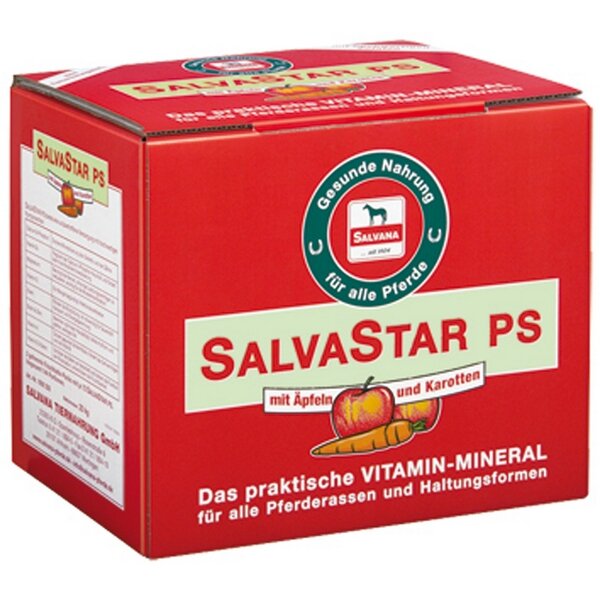 Salvana Salvastar PS-Brikett mit Äpfeln & Karotten