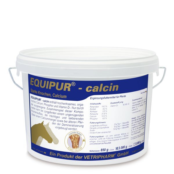 EQUIPUR calcin - Mineralfutter für starke Knochenstruktur 5 kg